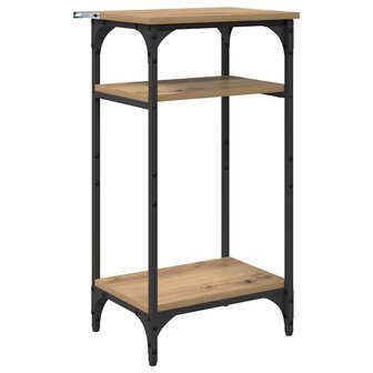 Bijzettafel Artisan Eiken 40 x 30 x 75 cm Bewerkt hout 2