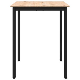 Eettafel Naturel 60 x 60 x 75 cm Massief grenenhout 5