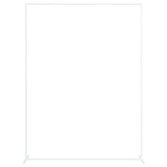 Trouwrand Wit 150 x 45.9 x 200 cm Staal 2