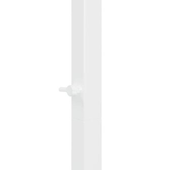 Trouwrand Wit 150 x 45.9 x 200 cm Staal 8