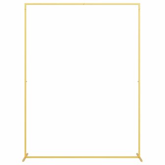 Trouwrand Goud 150 x 45.9 x 200 cm Staal 2