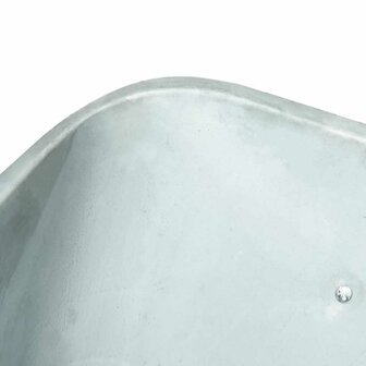 Kruiwagen Zilver en Zwart 137 x 60 x 65,5 cm Staal 8