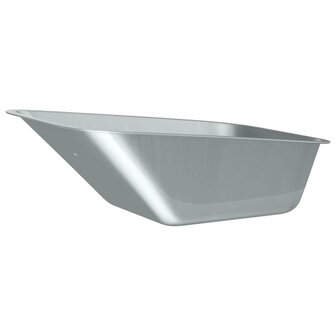 Vervanging voor kruiwagenlade Zilver 88 x 60 x 32 cm Staal 7