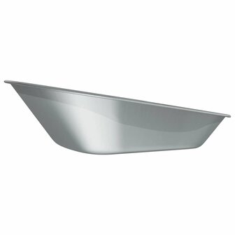 Vervanging voor kruiwagenlade Zilver 90 x 63 x 28 cm Staal 7