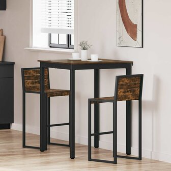 Eettafels Bewerkt hout 1