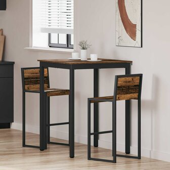 Eettafels Bewerkt hout 1