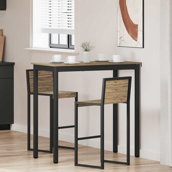 Eettafels Bewerkt hout 1