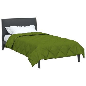 Zomerdekbed Groen 200 x 140 cm Microvezel 3