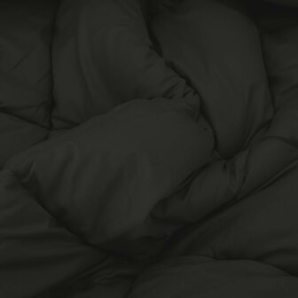 Winter Dekbed Zwart en Anthraciet 200 x 140 cm Microfiber 8