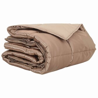Zomer Dekbed Goud 220 x 155 cm Satijn en Microfiber 2