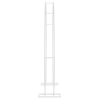 Trouwrand Wit 220 x 45 x 200 cm Staal 6