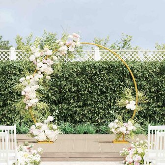 Trouwrand Goud 220 x 45 x 200 cm Staal 1