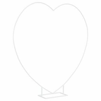 Trouwrand Wit 195 x 35 x 211 cm Staal 5