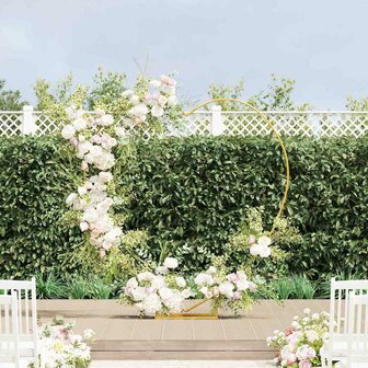 Trouwrand Goud 195 x 35 x 211 cm Staal 1