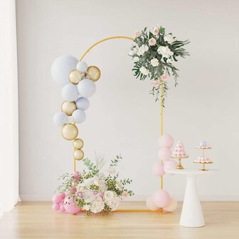 Trouwrand Goud 100 x 39 x 200 cm Staal 4