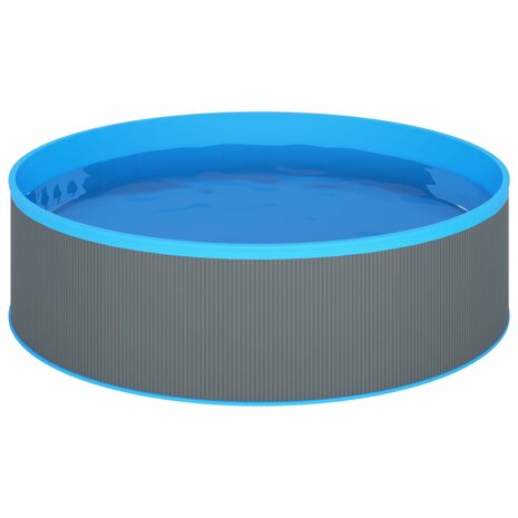 Splasher pool 350x90 cm grijs