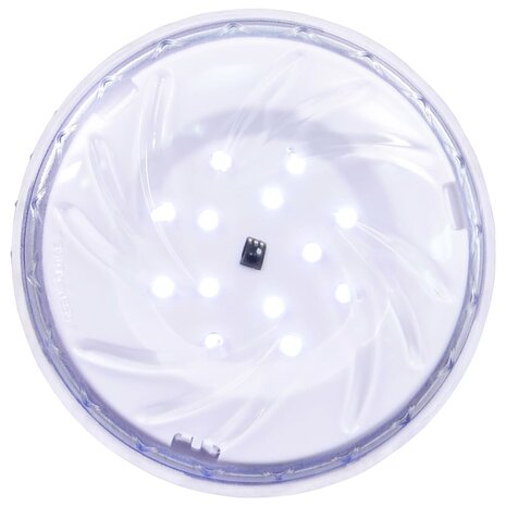 Zwembadlamp dompelbaar drijvend LED met afstandsbediening wit