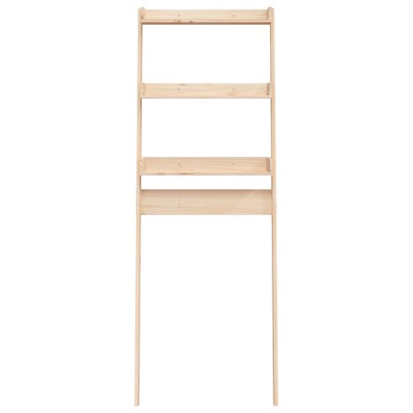 Toiletrek 63,5x32x179 cm massief grenenhout