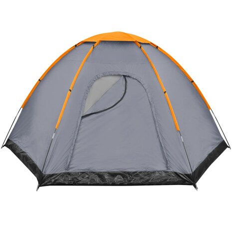 Tent 6-persoons grijs