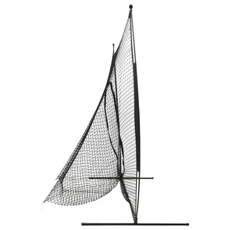 Honkbal- en softbalnet 341x106,5x216 cm metaal