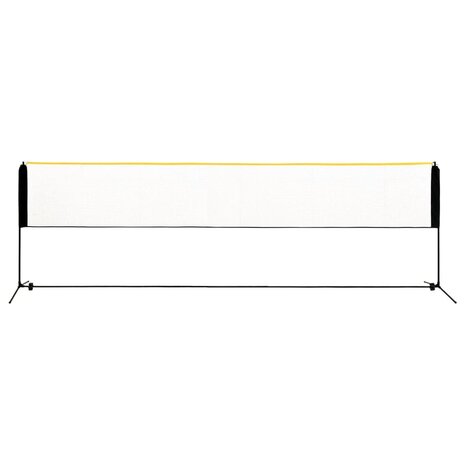 Badmintonnet verstelbaar 500x103x94-158 cm metaal