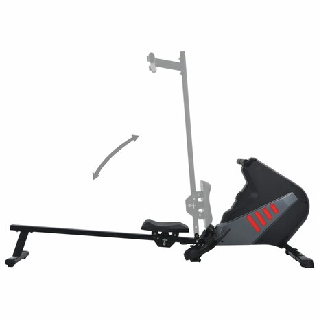 Roeiapparaat met magnetische weerstand