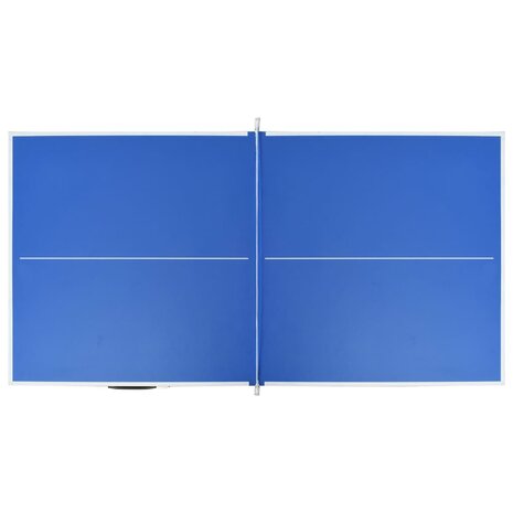 Tafeltennistafel met net 5 feet 152x76x66 cm blauw
