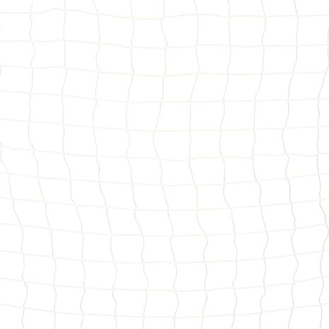 Voetbaldoel 300x200x90 cm metaal zwart en wit