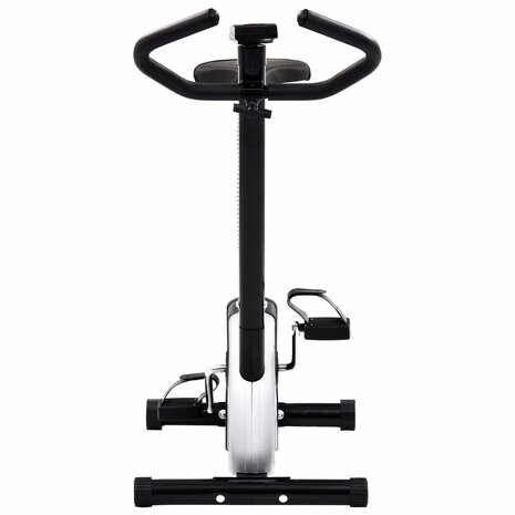 Hometrainer met bandweerstand zwart