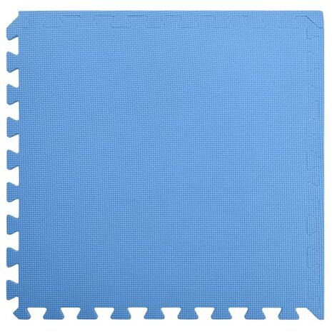Vloermatten 24 st 8,64 ㎡ EVA-schuim blauw