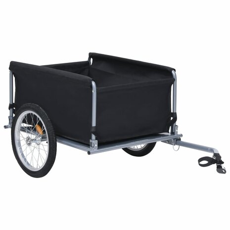 Fietskar 65 kg zwart en rood