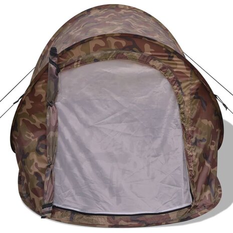 Tent pop-up 2-persoons camouflage