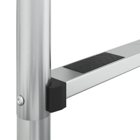 Zwembadladder 54x38x211 cm 304 roestvrij staal