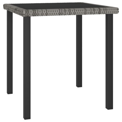 3-delige Tuinset poly rattan grijs 8720286301302 3