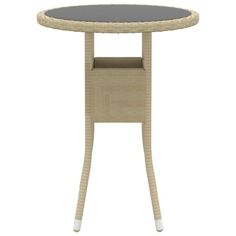 3-delige Tuinset poly rattan beige 8720286203071 4