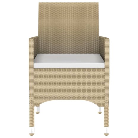 3-delige Tuinset poly rattan beige 8720286203071 6