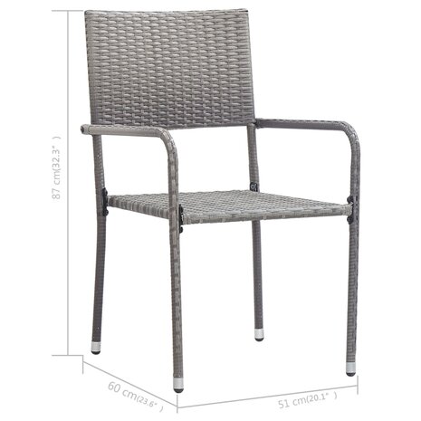 3-delige Tuinset grijs 8720286335925 9