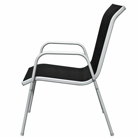 5-delige Tuinset staal zwart 8718475508281 8