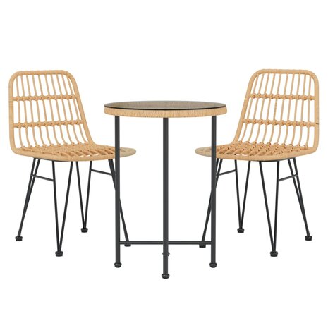 3-delige Tuinset poly rattan 8720845818203 3