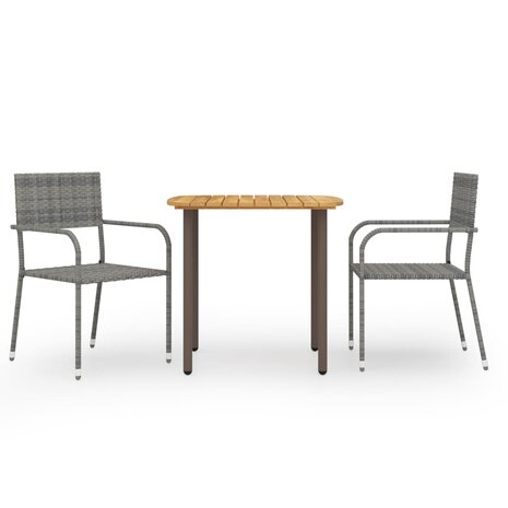 3-delige Tuinset poly rattan grijs 8720286413838 1