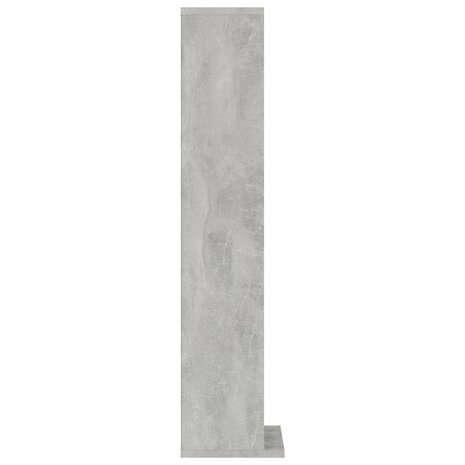 Cd-kast 21x20x88 cm bewerkt hout betongrijs 8719883675169 5