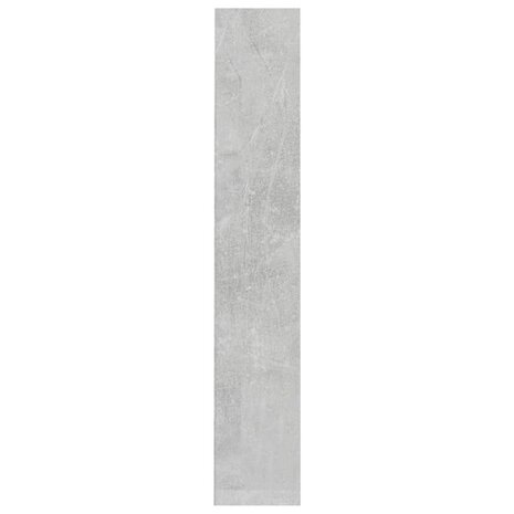 Cd-kasten 2 st 21x16x93,5 bewerkt hout betongrijs 8720286086445 5