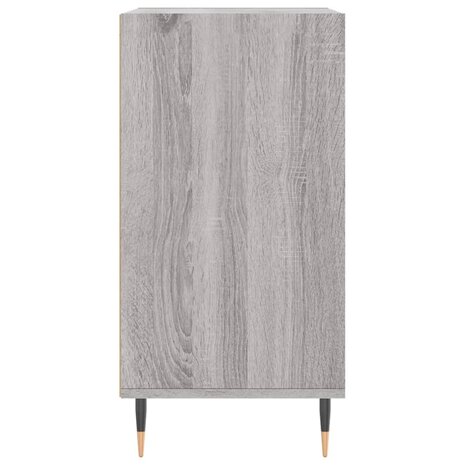 Dressoir 57x35x70 cm bewerkt hout grijs sonoma eikenkleurig 8720845907334 5