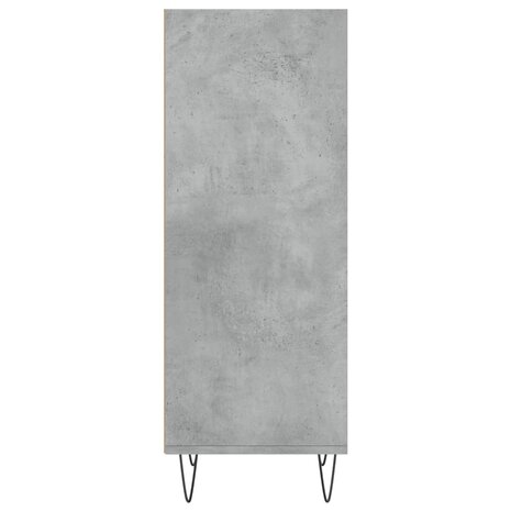 Dressoir 34,5x32,5x90 cm bewerkt hout betongrijs 8720845868994 5