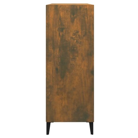 Dressoir 69,5x32,5x90 cm bewerkt hout gerookt eikenkleurig 8720286973646 4