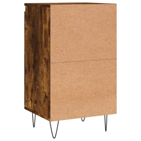 Dressoir 40x35x70 cm bewerkt hout gerookt eikenkleurig 8720845872892 8