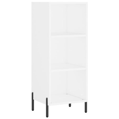 Dressoir 34,5x32,5x90 cm bewerkt hout wit 8720845869113 2