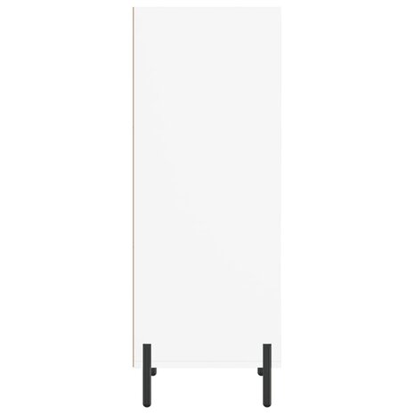 Dressoir 34,5x32,5x90 cm bewerkt hout wit 8720845869113 5