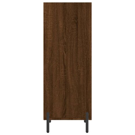 Dressoir 34,5x32,5x90 cm bewerkt hout bruin eikenkleur 8720845869182 5