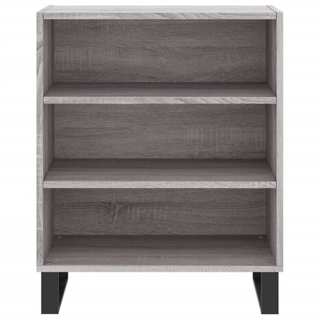 Dressoir 57x35x70 cm bewerkt hout grijs sonoma eikenkleurig 8720845907495 4